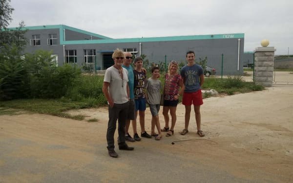 Ingwer-Fabrik in Dalian